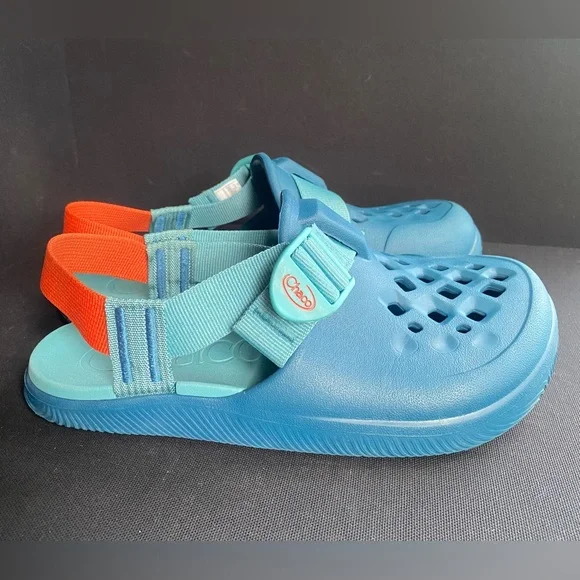 Chaco Chillos Clog Ocean Blue Waterproof Shoe Outdoor Sandal W7 - Picture 6 of 8